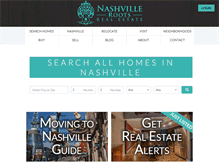 Tablet Screenshot of nashvilleroots.com